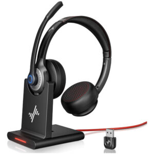 Auriculares Inalámbricos JIAMQISHI V5.2 Bluetooth con Micr