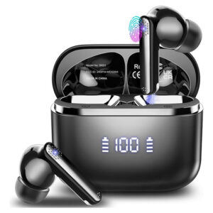 Auriculares Inalámbricos Bluetooth 5.3, Bajos Estéreo, IP