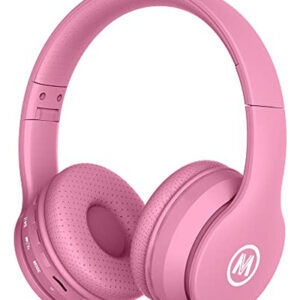Auriculares Mokata Bluetooth Niños Rosa - Limitación Volu
