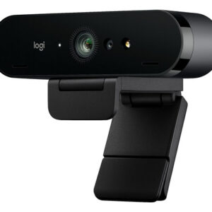 Logitech Brio Webcam 4K Ultra HD, Micrófono Cancelación d