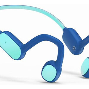 Auriculares Bluetooth 5.2 Mehomeli Kid, Azul, 85dB, IPX5, 1
