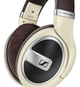 Auriculares Abiertos Sennheiser HD 599 Audio, Marfil - 60 c