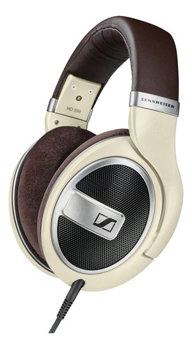 Auriculares Abiertos Sennheiser HD 599 Audio, Marfil - 60 c