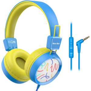 Audífonos Inalámbricos Para Niños New Bee Kh20 Azul