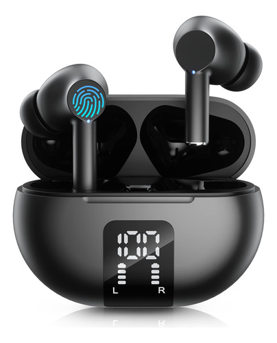 Audífonos Inalámbricos Carego Y42pro-b Con Bluetooth Negro