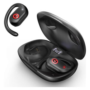 Audífonos Inalámbricos Psier Ct12 Con Bluetooth Negro