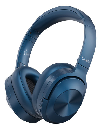 Auriculares Bluetooth Azules Cancelación Ruido - 40H, Bajo