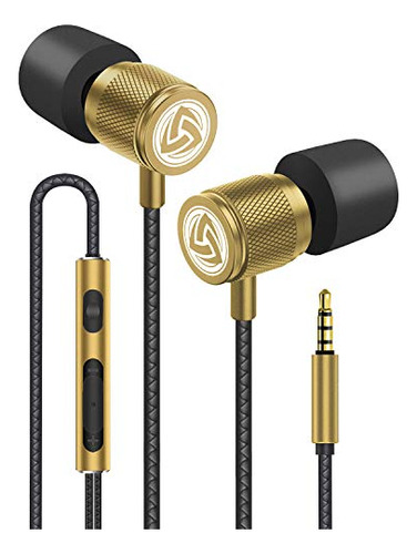 Auriculares LUDOS Ultra con Cable - Dorados, Aislantes Ruid