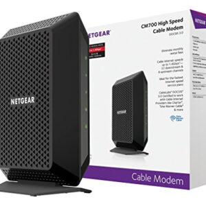 Modem Cable NETGEAR CM700 Negro - Compatible Xfinity, Spect