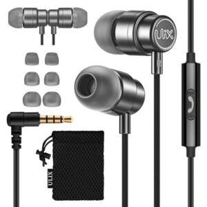 Auriculares UliX Rider con Micrófono, Cable Anti-Enredo -