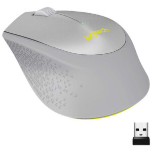 Ratón Inalámbrico Logitech M330 SILENT PLUS Gris - USB, 1