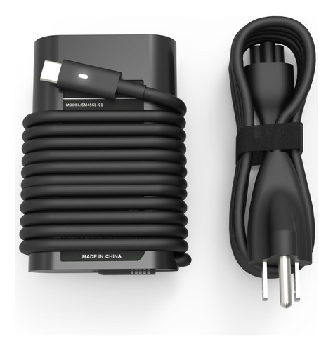 Cargador USB C 45W para Dell XPS 13, Latitude - HA45NM180,
