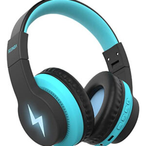 Auriculares Bluetooth seenda Kids para Niños Azul, Inalám