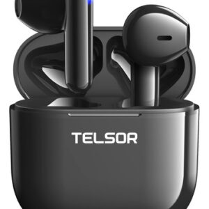 Auriculares Inalámbricos TELSOR IPX7 Negro - Control Táct