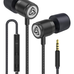 Auriculares LUDOS Ultra con Cable - Negro, Micrófono y Ais