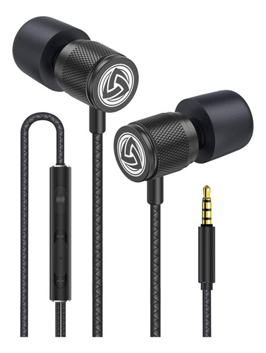 Auriculares LUDOS Ultra con Cable - Negro, Micrófono y Ais
