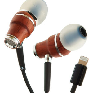 Auriculares Symphonized MFI con Cable, Lightning Madera par