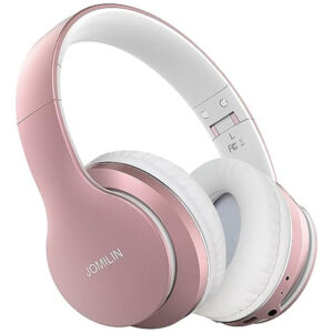 Auriculares JOMILIN B9 Inalámbricos Rosa Dorado - Plegable