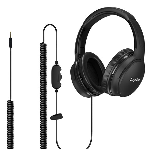 Auriculares Joysico 19.5Ft Extra Largos Control Volumen - N