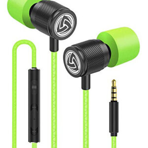 Auriculares LUDOS Ultra Wired Verdes - Con Micrófono, Aisl