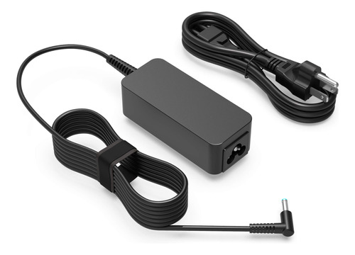 Cargador Portátil HP 45W - Compat. Series 14, 14m - Negro