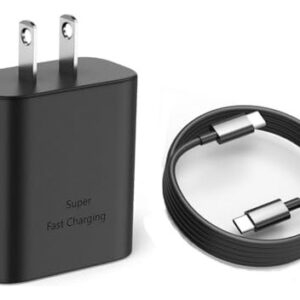 Cargador Rápido FasChageek 45W USB C para Samsung Galaxy -