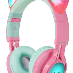 Auriculares Riwbox CT-7 Bluetooth con Orejas de Gato - LED,