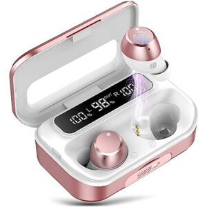 Auriculares Bluetooth 5.3 Inalámbricos 2024, Bajos Profund