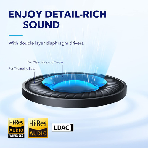 Anker Soundcore Space Q45 Auriculares Cancelación Ruido - - Imagen 6