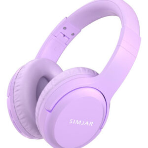 Auriculares Bluetooth SIMJAR Kids, Inalámbricos Rosa con M