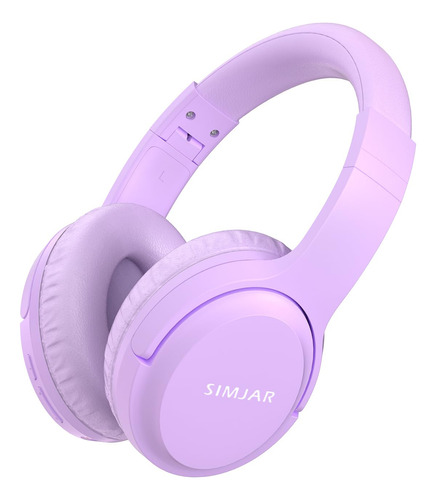 Auriculares Bluetooth SIMJAR Kids, Inalámbricos Rosa con M