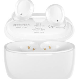 Xtremtec Auriculares Inalámbricos Blanco - Bluetooth Cance