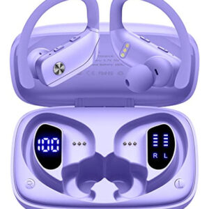 Auriculares Inalámbricos Bmani Bluetooth Púrpura 48hrs De