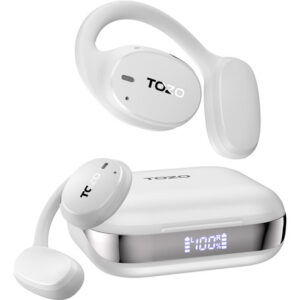 Auriculares Blancos TOZO OpenEgo Inalámbricos Deporte con