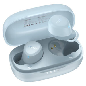 TOZO A1 Mini Auriculares Inalámbricos Azules Bluetooth 5.3