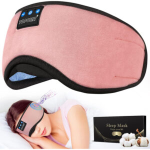 Auriculares Sueño TOPOINT, Máscara Bluetooth Negra - Muje