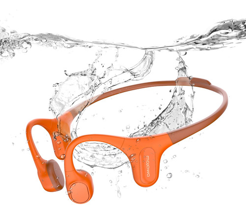 Auriculares Mojawa Run Plus Conducción Ósea Naranja-Bluet