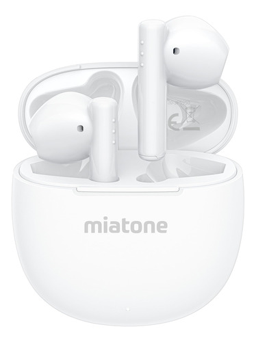 Auriculares Inalámbricos MIATONE London Bluetooth 5.3 Blan