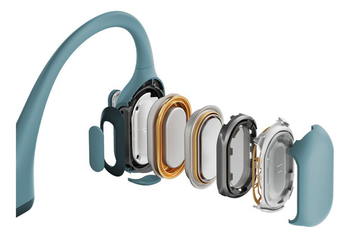 Audífonos Inalámbricos Shokz Sports Openrun Pro S810 Blue Con Luz Led - Imagen 6