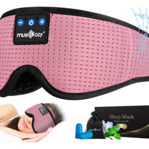 Audífonos Inalámbricos Para Dormir Musicozy Gh01 Rosado