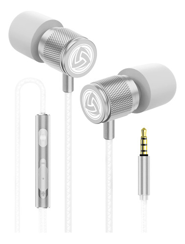 Auriculares LUDOS Ultra con Cable, Blancos - Micrófono, Ai