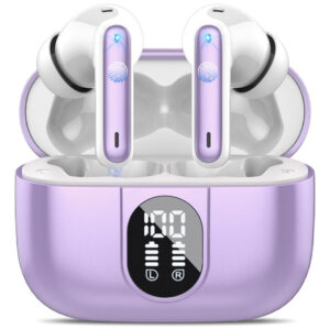 Auriculares Bluetooth 5.3 Inalámbricos 2024 HiFi, IP7, LED