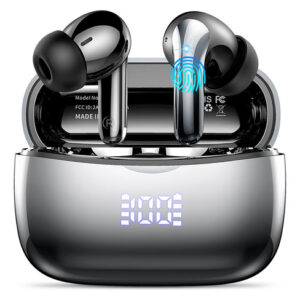 Audífonos Inalámbricos Con Bluetooth Weurghy X12 Plateado
