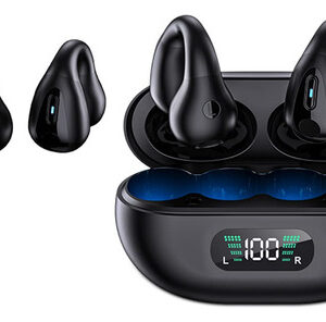 Audífonos Inalámbricos De Conducción Ósea Bngxr Negro