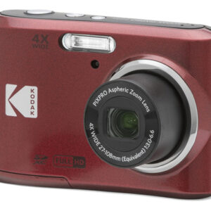 KODAK PIXPRO FZ45-RD Cámara Digital Roja 16MP Zoom Óptico