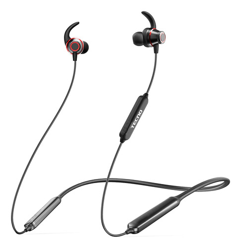 Tecno B1 Auriculares Bluetooth Negro - Deportivos, 38Hrs, I