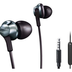 Auriculares PHILIPS Pro con Micro, Graves Potentes, Ligeros