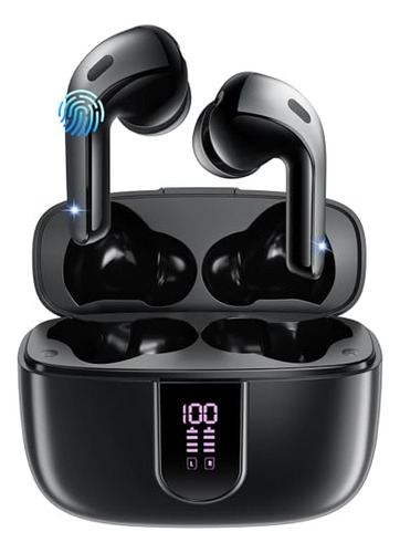 Auriculares Inalámbricos HYIEAR V5.3, 45H Batería, LED, I