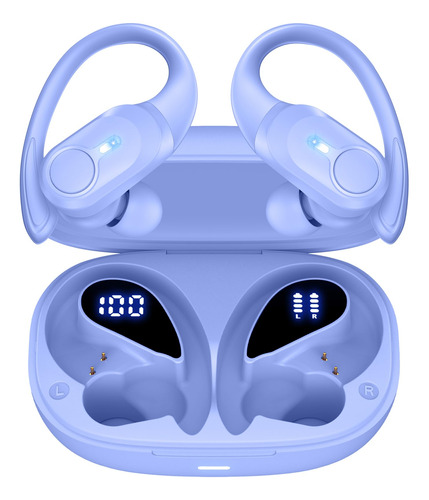 Auriculares Bluetooth Inalámbricos, 70h Reproducción, IPX