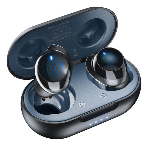 UBPV Auriculares Inalámbricos Bluetooth 5.3, IPX5, Micróf